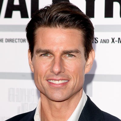 Năm 2008, Tom Cruise chải chuốt và bóng bẩy tại lễ ra mắt chính thức bộ phim “Valkyre” với mái tóc hất ngược lịch lãm.