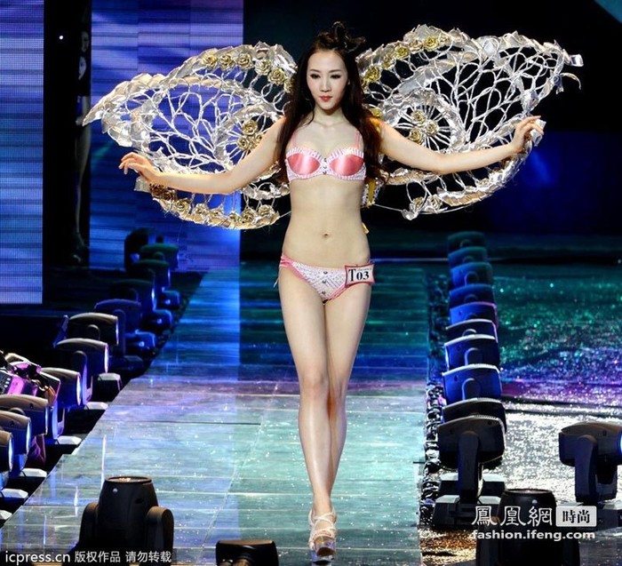 Ảnh: Mẫu bikini Trung Quốc \'học đòi\' gợi cảm như Victoria Secret ...