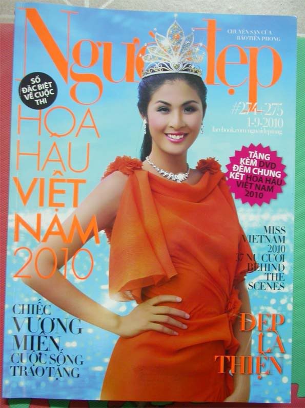 Hoa hậu Việt Nam 2010 - Hoa hậu Đặng Thị Ngọc Hân.