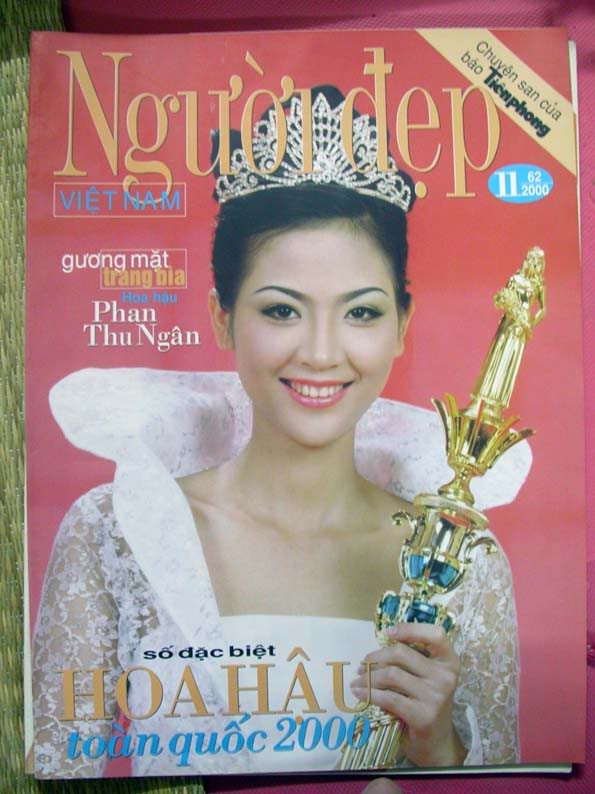 Hoa hậu Việt Nam 2000 - Hoa hậu Phan Thu Ngân.