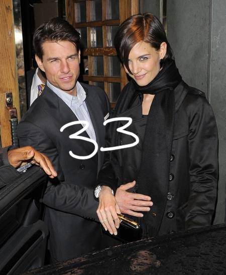Con số không may mắn của Tom Cruise là 33? Ảnh. Perezhilton.