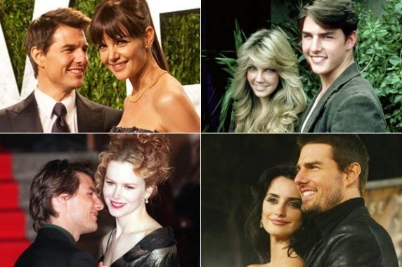 Những người tình đi qua cuộc đời nam diễn viên điển trai của Hollywood Tom Cruise.