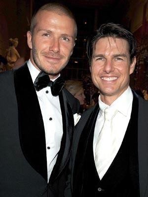 Một trong nhiều bức ảnh đang được đưa ra để chứng minh Tom Cruise - David Beckham có quan hệ đồng tính.