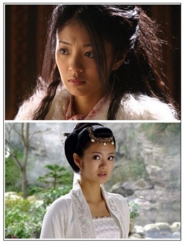 Số 24. An Dĩ Hiên vai Miêu Nhược Lan trong “Tuyết sơn phi hồ” 2005, và Triệu Mẫn trong “Ỷ thiên đồ long ký” 2009.