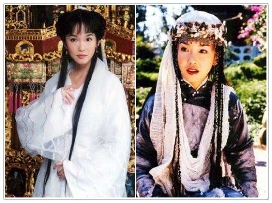 Số 40. Phạm Văn Phương vai Tiểu Long Nữ trong “Thần điêu đại hiệp” 1998 phiên bản Singapore và Nhậm San San trong “Tiếu ngạo giang hồ” 2000.