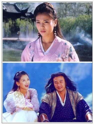 Số 15. Lưu Đào vai A Châu trong “Thiên long bát bộ” 2003.
