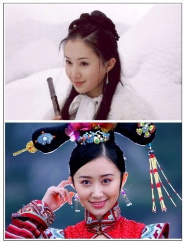 Số 16. Thư Sướng vai Thủy Sênh trong “Liên thành quyết” 2003, vai Thiên Sơn Đồng lão trong “Thiên long bát bộ” 2003 và Kiến ninh công chúa trong “Lộc đỉnh ký” 2006.