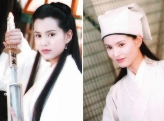 Số 1. Lý Nhược Đồng vai Tiểu Long Nữ trong “Thần điêu đại hiệp” 1995 và Vương Ngữ Yên trong “Thiên long bát bộ” 1997.