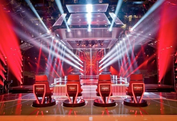 Sân khấu vòng Đối đầu tại The Voice Anh 2012.