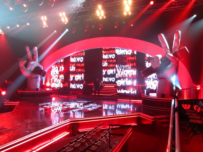 Sân khấu The Voice Ba Lan.