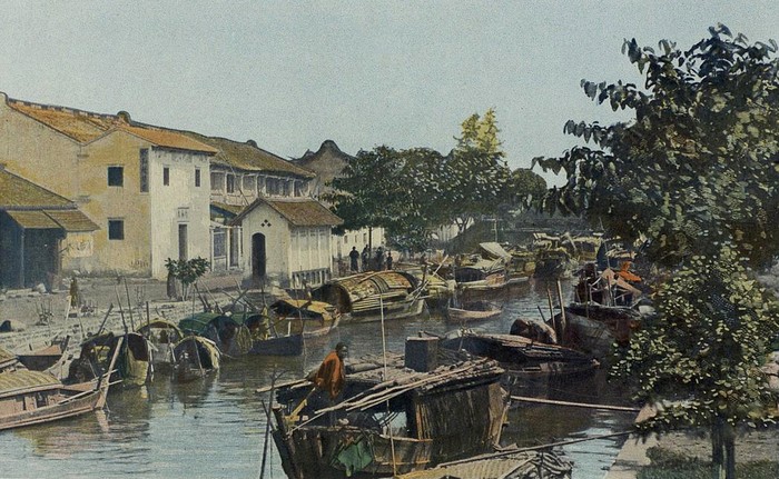 Chợ Lớn 1903 - Rạch Bãi Sậy (Cochinchine - Cholon, canaux intérieurs).
