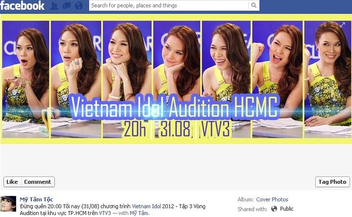 Những khoảnh khắc đáng yêu của vị giám khảo nữ duy nhất và dễ thương nhất Vietnam Idol 2012.