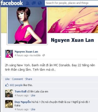 Giám khảo Vietnam's Next Top Model Xuân Lan đã "nửa vòng trái đất rẽ tầng mây" cho loạt hoạt động mới trong tháng 9.