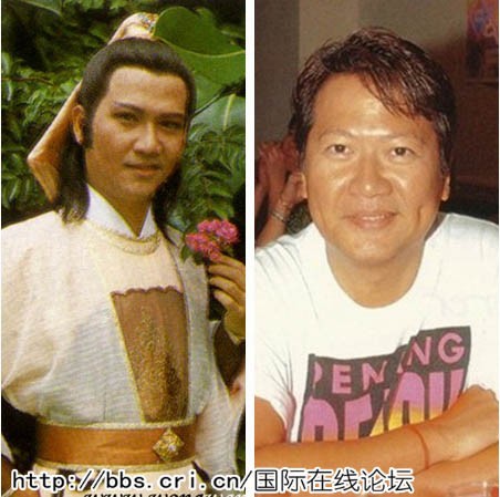 Hòang Doan Tai vai Âu Dương Khắc phim "Anh hùng xạ điêu" đài TVB 1983.