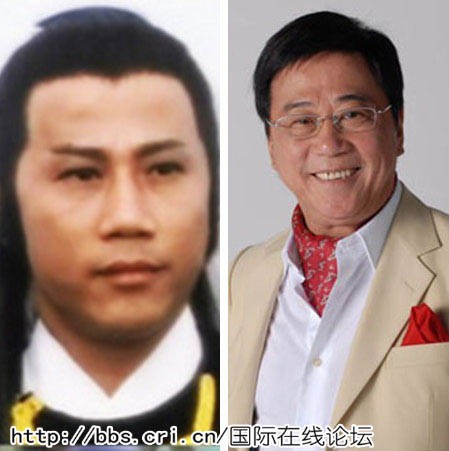 Nam diễn viên Hạ Vũ vai Dư Ngư Đồng phim "Thư kiếm ân cừu lục" đài TVB 1986.