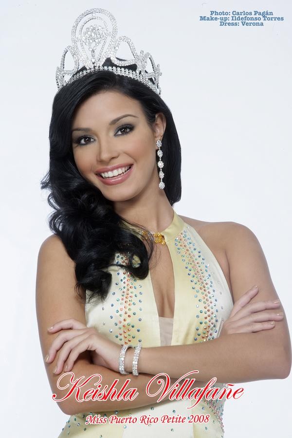 Hoa hậu Puerto Rico 2008 - Keishla Cristal Villafañe Rivera đã phải trao trả lại chiếc vương miện. Cô gái 19 tuổi bị Luis Santiago Productions, nhà tổ chức cuộc thi Miss Puerto Rico Petite tước vương miện do những hành vi thiếu đạo đức và tư cách như chỉ trích và dọa giết nhân viên của ban tổ chức.