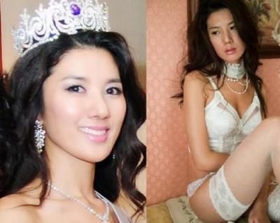 Hoa hậu Hàn Quốc 2008 - Kim Hee Kyung. Hai ngày sau khi đăng quang, những bức ảnh nóng của Kim Hee Kyung bất ngờ bị tung lên mang khiến cộng đồng mạng vô cùng tức giận. Một làn sóng phản đối người đẹp 23 tuổi đã nổ ra, khiến Ban tổ chức cuộc thi phải vào cuộc ngay lập tức.