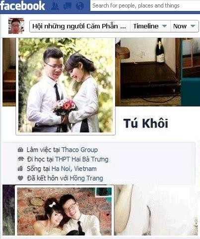 Có thành viên còn đăng tải cả hình ảnh facebook của người con trai để các thành viên khác trút căm giận.
