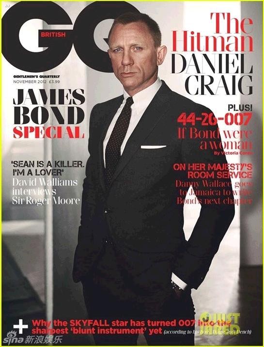 Điệp viên 007 của nam diễn viên Daniel Craig. Ngày 23/11/2005, Daniel ký hợp đồng đóng 3 phim về James Bond với EON Productions. Hàng triệu người hâm mộ điệp viên 007 dọa tẩy chay Casino Royale. Tuy nhiên, nhiều diễn viên, đạo diễn có tên tuổi đã lên tiếng ủng hộ Daniel Craig. Sau khi phim ra rạp, diễn xuất của Daniel được đánh giá cao. Nhà phê bình gạo cội Paul Arendt của BBC, Kim Newman của tạp chí Empire nhận xét tài tử tóc vàng là người đầu tiên thể hiện chính xác James Bond trong các tác phẩm của Ian Flemming: “Hài hước, mạnh mẽ và lạnh lùng.”