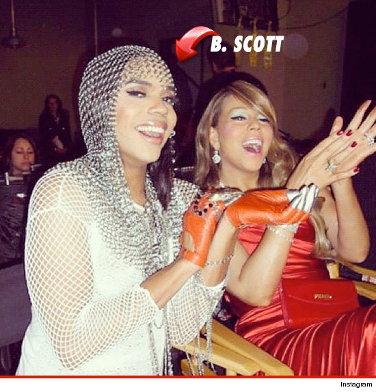 Tình bạn giữa Mariah Carey (phải) và Nicki Minaj.