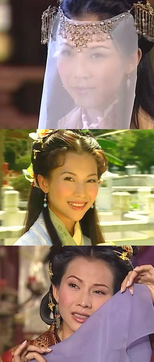Thái Thiếu Phân vai Chân Mật phim “Lạc Thần” 2002.