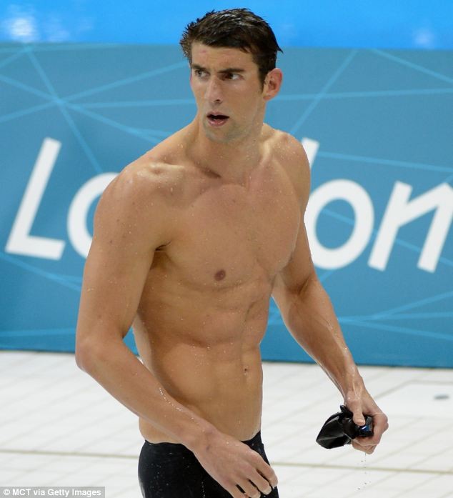 Kình ngư Michael Phelps sở hữu thân hình cân đối nhất mọi thời đại. Ảnh. Getty.
