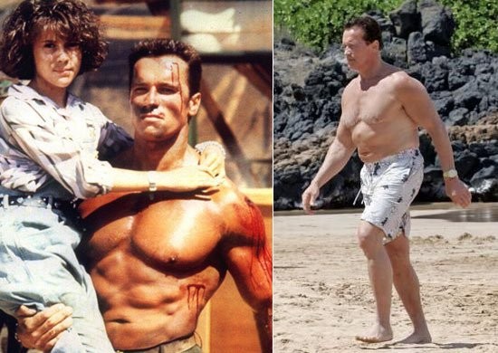 Người hùng cơ bắp Arnold Schwarzenegger.