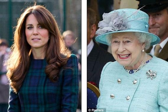 Tên của nữ hoàng Anh Elizabeth cũng được nhiều người đặt cược để chọn làm tên cho em tương lai của Kate và William, với tỷ lệ cược 8/1. Ảnh. Reuters.