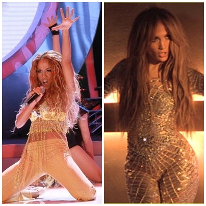 Thuý Uyên (trái) có lợi thế ngoại hình của Jennifer Lopez.