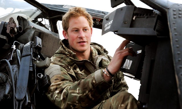 Hoàng tử Anh ở chiến trường Afghanistan.