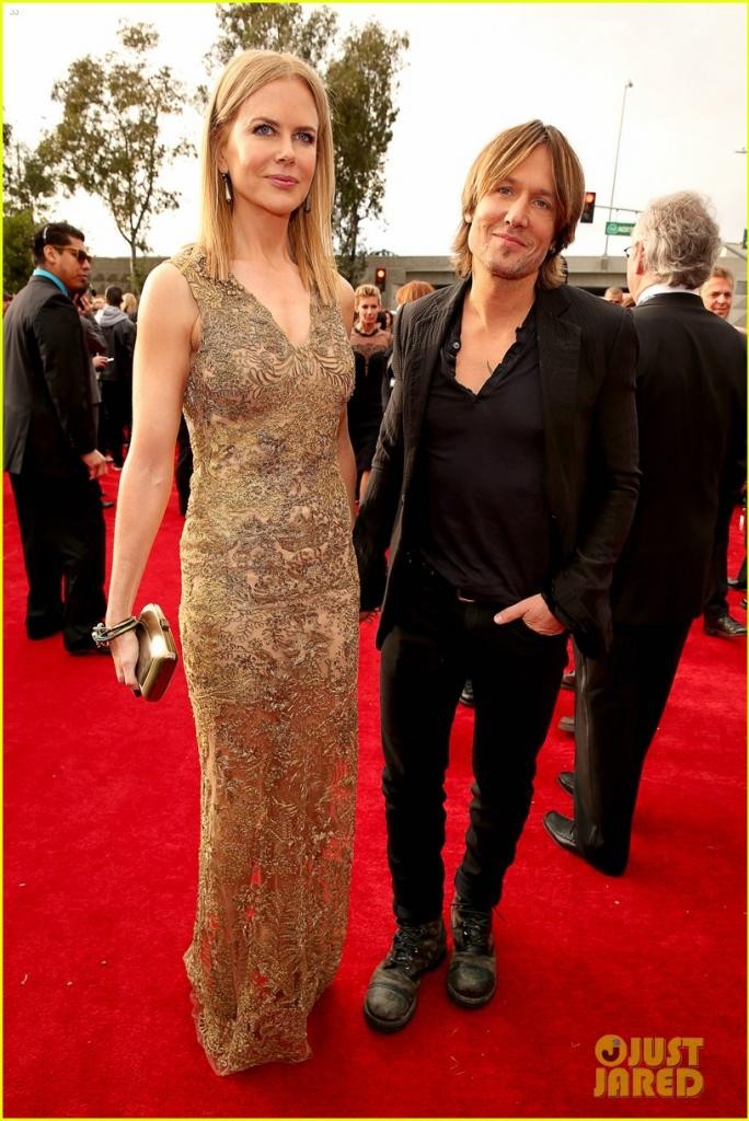Nữ diễn viên Nicole Kidman cũng xuất hiện tại thảm đỏ Grammy năm nay.