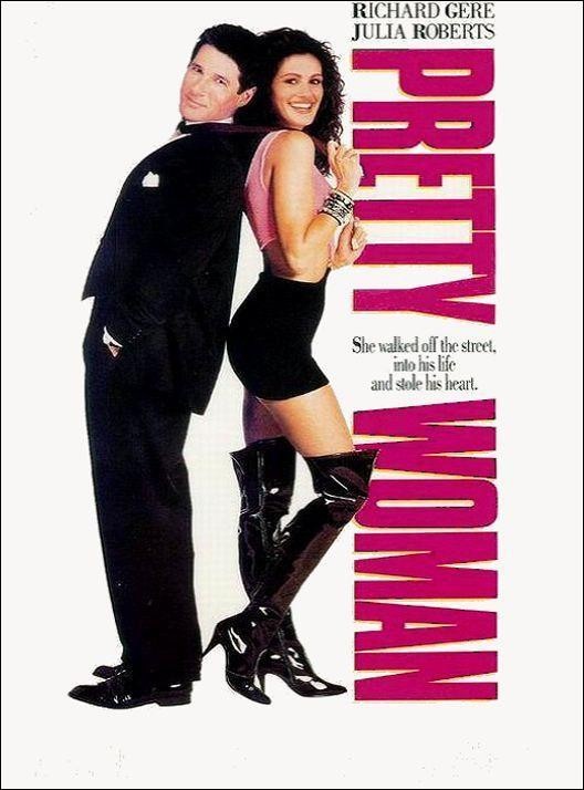 Vị trí thứ 4: Pretty Woman với doanh thu 178,406,268 USD, phim được xếp vào dánh ách những phim hài tình cảm được yêu thích nhất thập niên 90 với nội dung xoay quanh tình yêu sét đánh và ngang trái giữa một thương gia trẻ giàu có và một cô gái hành nghề mại dâm.