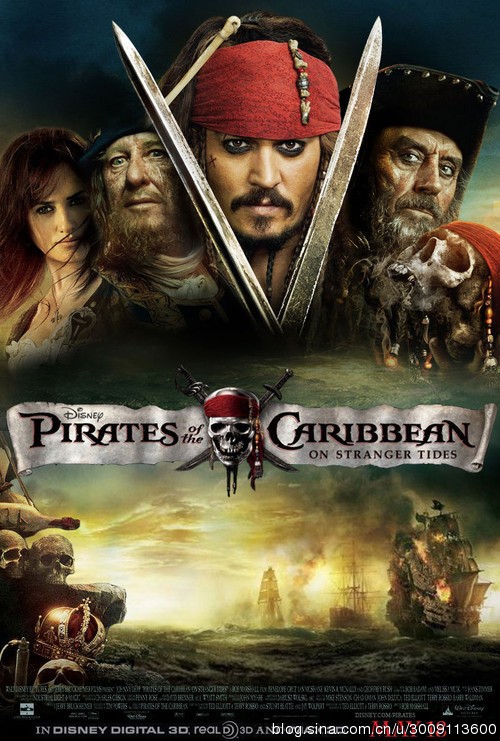 Cướp biển Caribe 4: On Stranger Tides (2011) của đạo diễn Rob Marshall có kinh phí 150 triệu USD và doanh thu toàn cầu 1,043,871,802 USD.