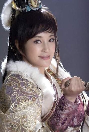 Lưu Hiểu Khánh trong tạo hình công chúa A Sử Na Yến phim Tùy Đường anh hùng.