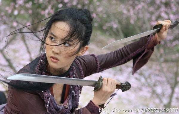 Kim Yến Tử của Lưu Diệc Phi trong Vua kungfu (2008).