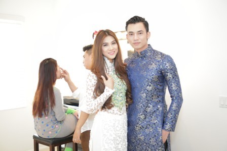 Siêu mẫu Kim Dung và Lê Anh Huy làm phù rể cho đám cưới của Ngọc Quyên