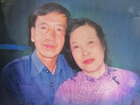 Diễn viên Trịnh Thịnh và vợ