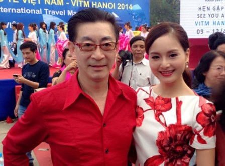 Lục Tiểu Linh Đồng ứng cử Đại sứ Du lịch Việt Nam tại Trung Quốc và diễn viên Lan Phương ứng cử vị trí Đại sứ Du lịch Việt Nam 2014.