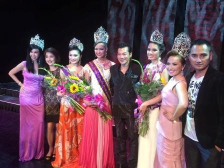 Các thí sinh đoạt giải tại cuộc thi “Miss Globe International Vietnam – Us”