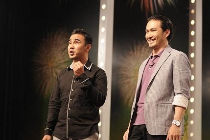 Quyền Linh (trái) và Chi Bảo sẽ cùng dẫn đêm phát sóng đầu tiên Vietnam's Got Talent