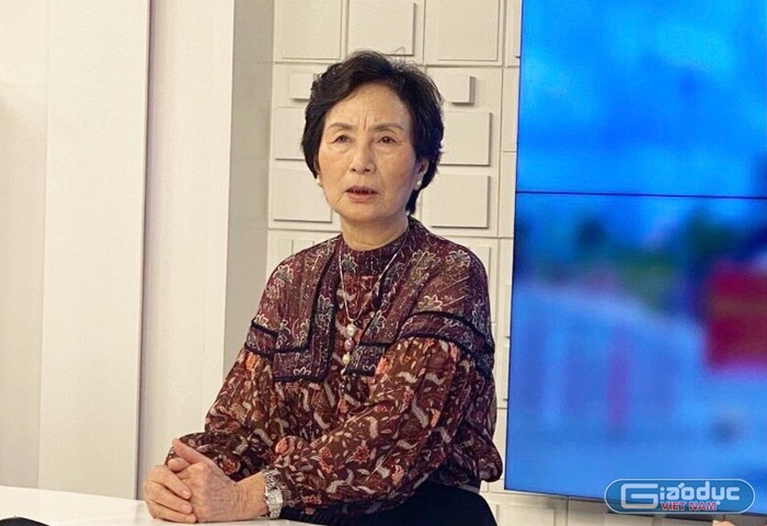 Bà Bùi Thị An, Chủ tịch Hội nữ trí thức Thành phố Hà Nội, Đại biểu Quốc hội khóa XIII. (Ảnh NVCC)