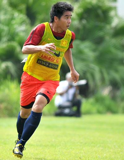 Việt Thắng có nhiều năm cống hiến cho đội tuyển quốc gia.