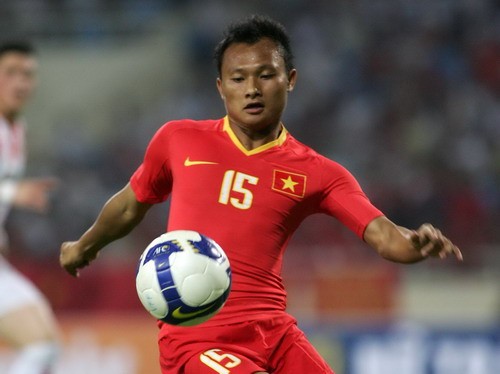 Ở Đội tuyển Quốc gia Việt Nam, mỗi lần được ra sân là mỗi lần Hoàng chiến đấu hết mình vì màu cờ Tổ Quốc.