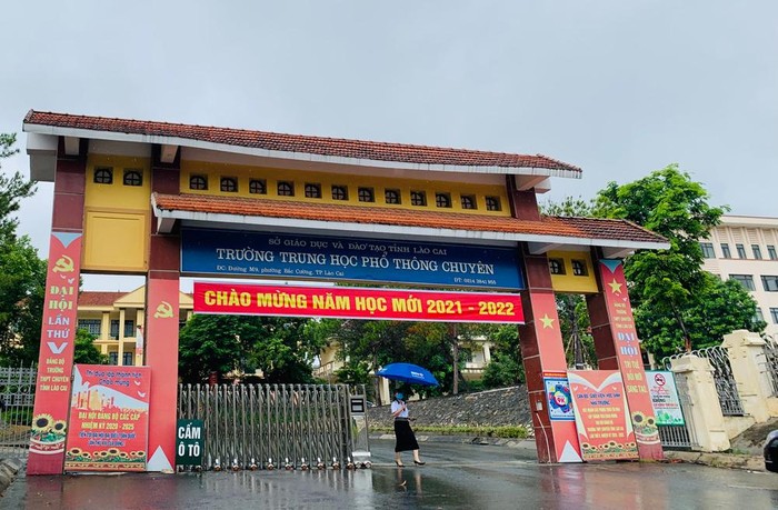 Trường Trung học phổ thông chuyên Lào Cai (Ảnh: Báo Lào Cai)