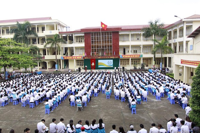 Trường trung học phổ thông Chuyên Thái Nguyên (Ảnh: Nhà trường)