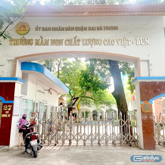 Trường mầm non chất lượng cao Việt - Bun. (Ảnh: Nguyễn Nhất)