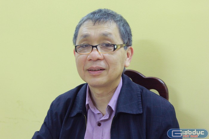 Tiến sĩ Lê Đông Phương, cán bộ Viện Khoa học Giáo dục Việt Nam. (Ảnh: Mạnh Đoàn)