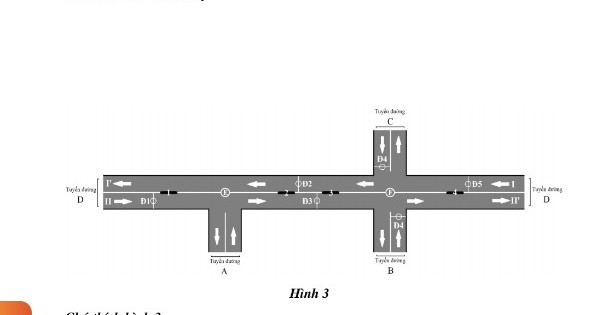 Phân luồng đối với tuyến đường, mỗi chiều rộng 3 làn xe. (Ảnh: NVCC)