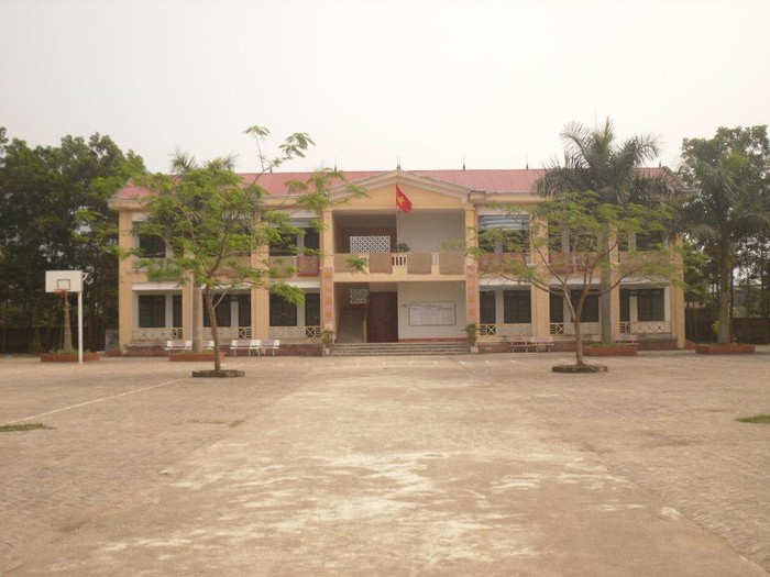 Trường Trung học phổ thông Lạc Thủy B. (Ảnh: Nhà trường)