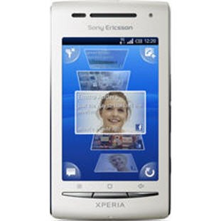 Sony Ericsson Xperia X8: Điện thoại Android này có thiết kế đẹp với kích thước đầy đủ 9,9 x 5,4 x 1,5cm và trọng lượng 104g.